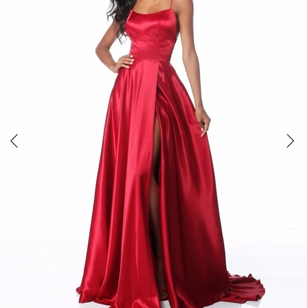 Sherri Hill strappy back gown 51631